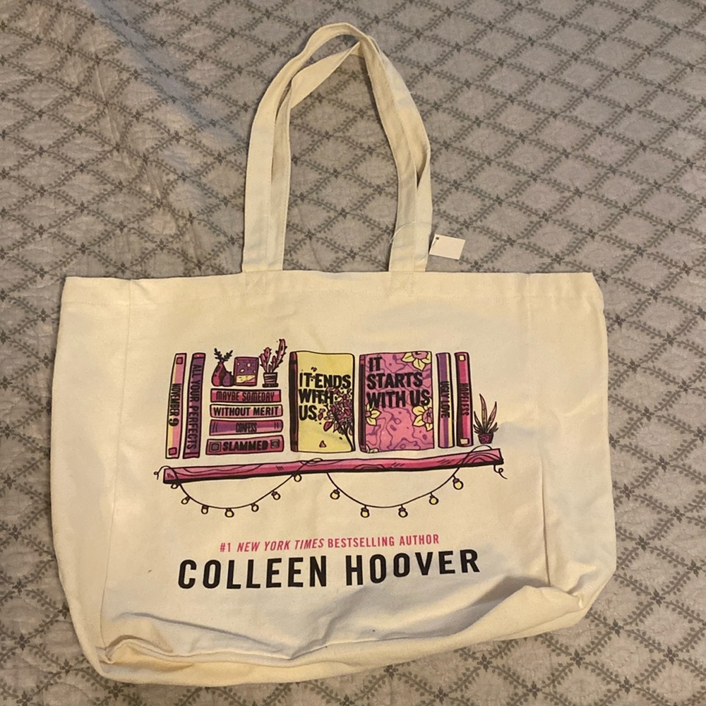 Colleen Hoover It Ends with Us Tote RARE